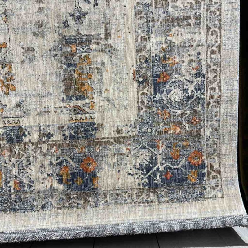 سجاد بوهيمي تركي تكنو KO58B بيج مولتي مقاس 300*400