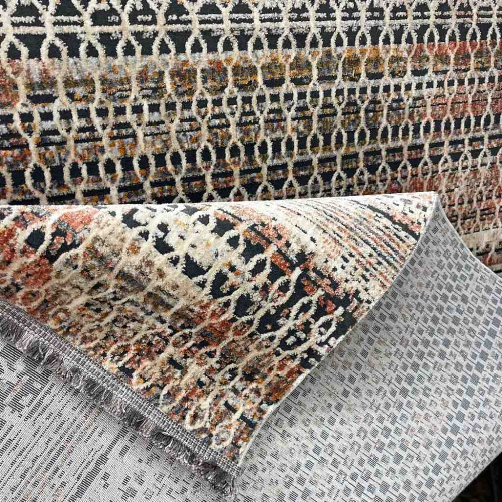 سجاد بوهيمي تركي تكنو KO60A بيج مولتي مقاس 400*500 سجاد بوهيمي تركي تكنو KO60A بيج مولتي مقاس 400*500