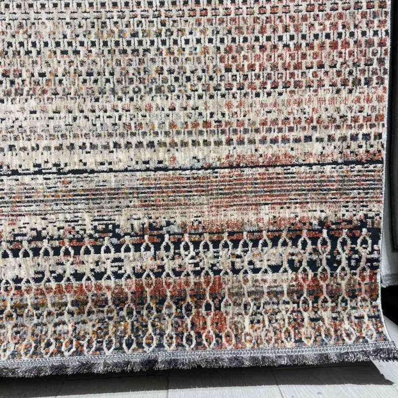 سجاد بوهيمي تركي تكنو KO60A بيج مولتي مقاس 300*400