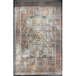 سجاد بوهيمي تركي تكنو KO63B بيج مولتي مقاس 400*500