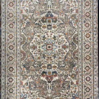 سجاد بوهيمي تركي تكنو KO66A بيج مقاس 250*350