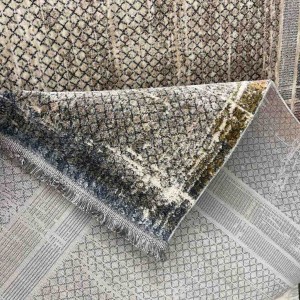 سجاد بوهيمي تركي تكنو KO67A بيج مولتي مقاس 100*300