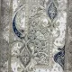 سجاد نيو بوهيمي تركي كاشان ثري دي 8339B سماوي مقاس 300*400