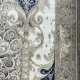 سجاد نيو بوهيمي تركي كاشان ثري دي 8339B سماوي مقاس 300*400