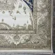 سجاد نيو بوهيمي تركي كاشان ثري دي 8339B سماوي مقاس 300*400