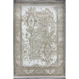 سجاد نيو بوهيمي تركي كاشان ثري دي 8339B كريم مقاس 250*350