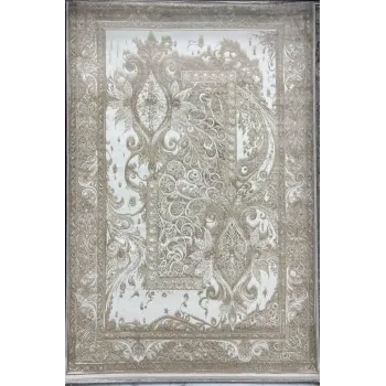 سجاد نيو بوهيمي تركي كاشان ثري دي 8339B كريم مقاس 300*400