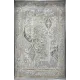 سجاد نيو بوهيمي تركي كاشان ثري دي 8339B رصاصي مقاس 80*150
