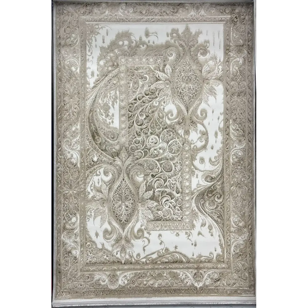 سجاد نيو بوهيمي تركي كاشان ثري دي 8339B فيزون مقاس 300*400