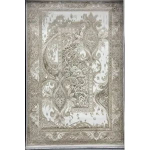 سجاد نيو بوهيمي تركي كاشان ثري دي 8339B فيزون مقاس 200*300