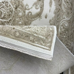 سجاد نيو بوهيمي تركي كاشان ثري دي 8339B فيزون مقاس 150*220