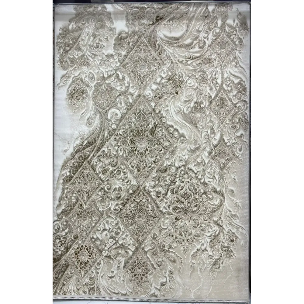 سجاد نيو بوهيمي تركي كاشان ثري دي 8555A فيزون مقاس 80*150