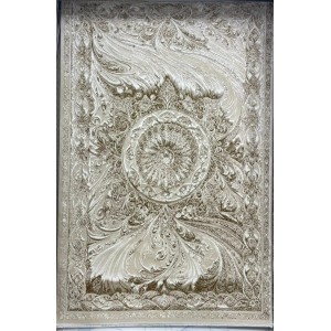 سجاد نيو بوهيمي تركي كاشان ثري دي 8556A كريم مقاس 200*300