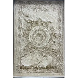 سجاد نيو بوهيمي تركي كاشان ثري دي 8556A كريم مقاس 200*300