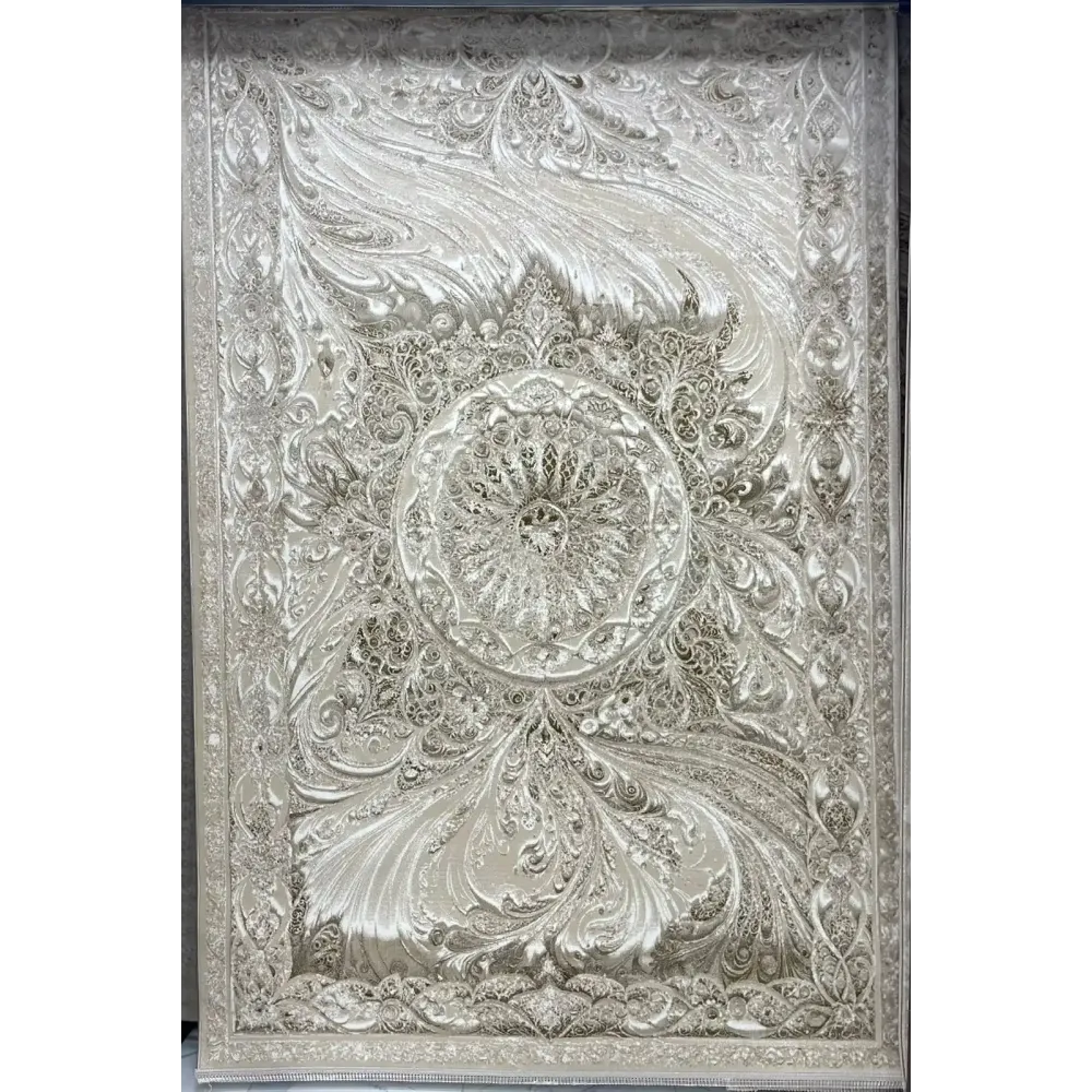 سجاد نيو بوهيمي تركي كاشان ثري دي 8556A فيزون مقاس 300*400