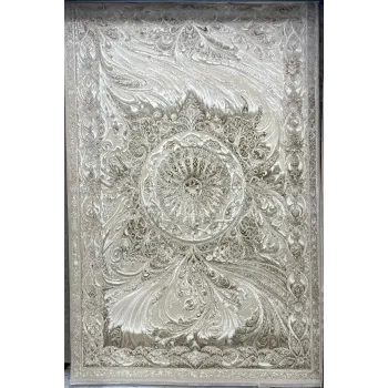 سجاد نيو بوهيمي تركي كاشان ثري دي 8556A فيزون مقاس 250*350
