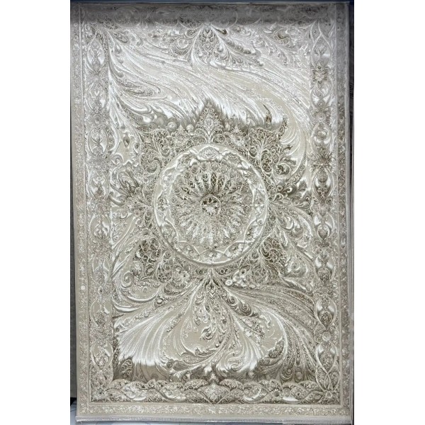 سجاد نيو بوهيمي تركي كاشان ثري دي 8556A فيزون مقاس 150*220