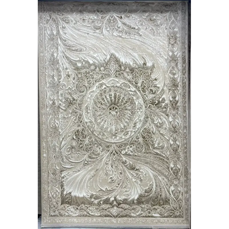 سجاد نيو بوهيمي تركي كاشان ثري دي 8556A فيزون مقاس 100*200