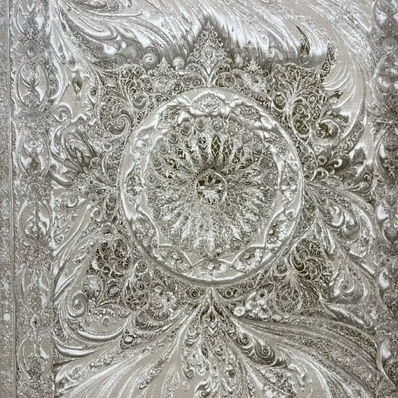 سجاد نيو بوهيمي تركي كاشان ثري دي 8556A فيزون مقاس 100*200