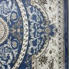 سجاد تركي تبريز كلاسيك سميك 43450F سماوي مقاس 150*230