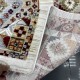 طقم بوهيمي سجاد تركي A1588A بيج كريم مقاس  200*300+100*200+50*80