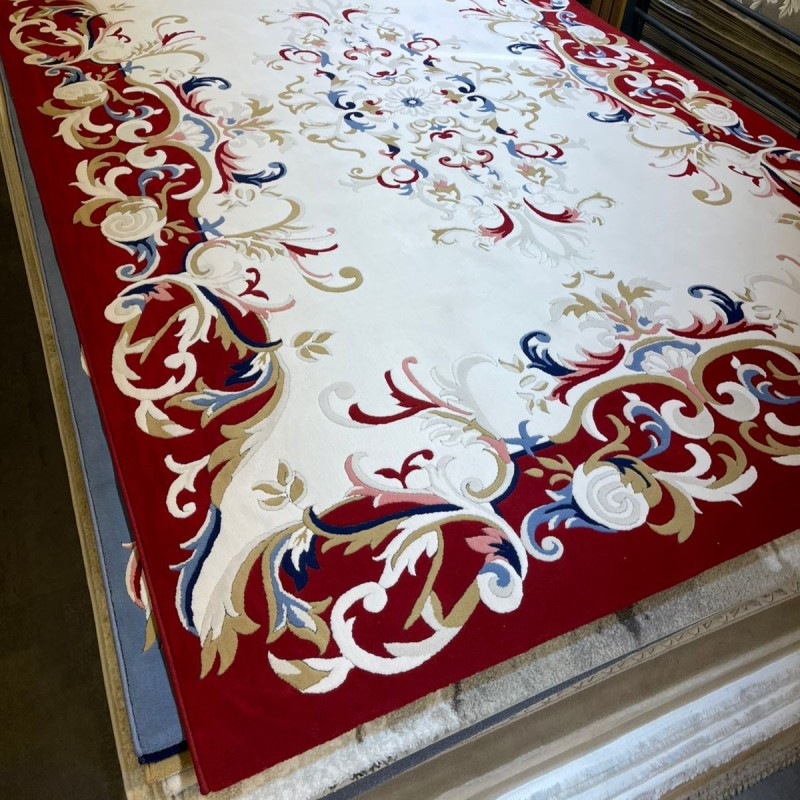 سجاد امور تركي N0453A احمر مقاس 300*400 - سجاد تركي كلاسيك