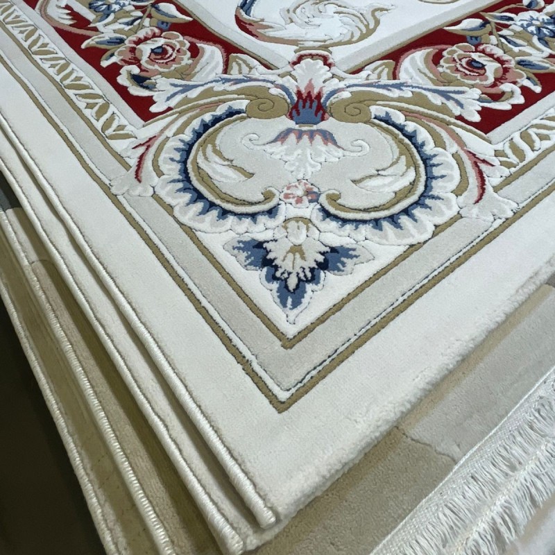 سجاد امور تركي F0810A احمر مقاس 150*220 - سجاد تركي كلاسيك