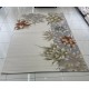 سجاد المصممين بيلا تركي 9807A رصاصي مقاس 50*80 - سجاد فرنسي شرقي