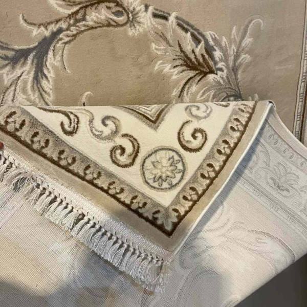 سجاد تركي ديفان 39465A بيج مقاس 150*230