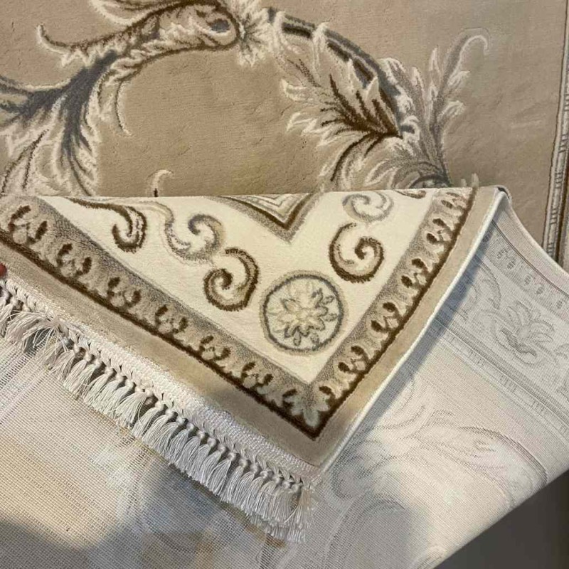 سجاد تركي ديفان 39465A اسود مقاس 100*200