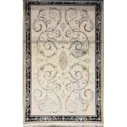 سجاد تركي ديفان 39465A اسود مقاس 100*200