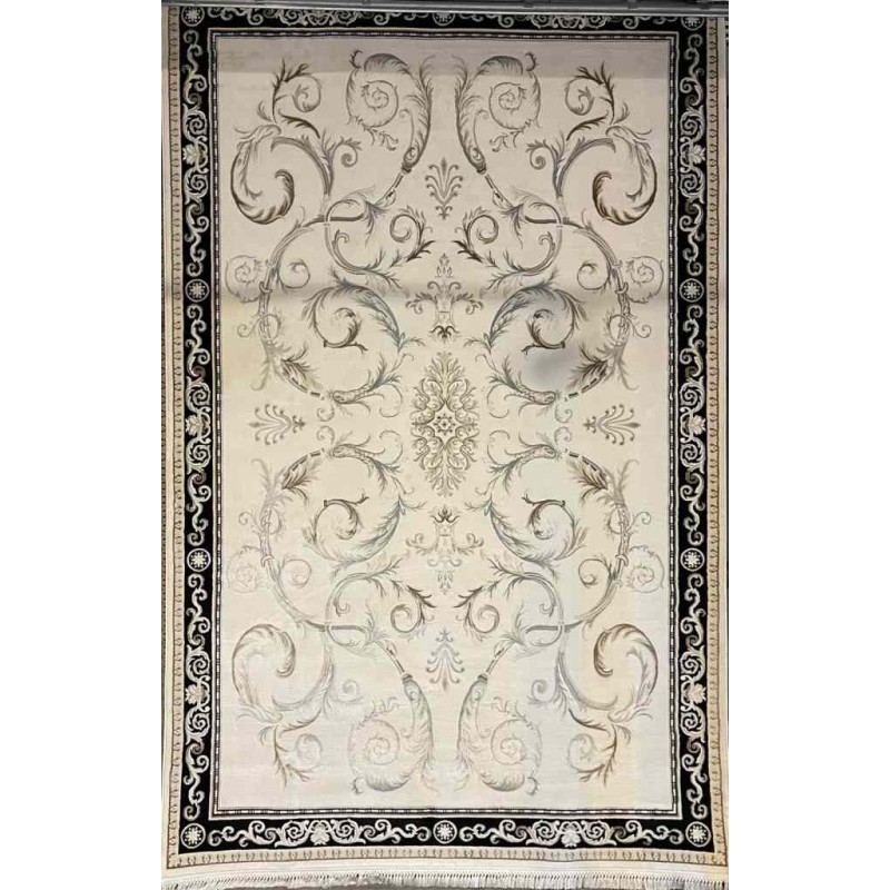 سجاد تركي ديفان 39465A اسود مقاس 100*200