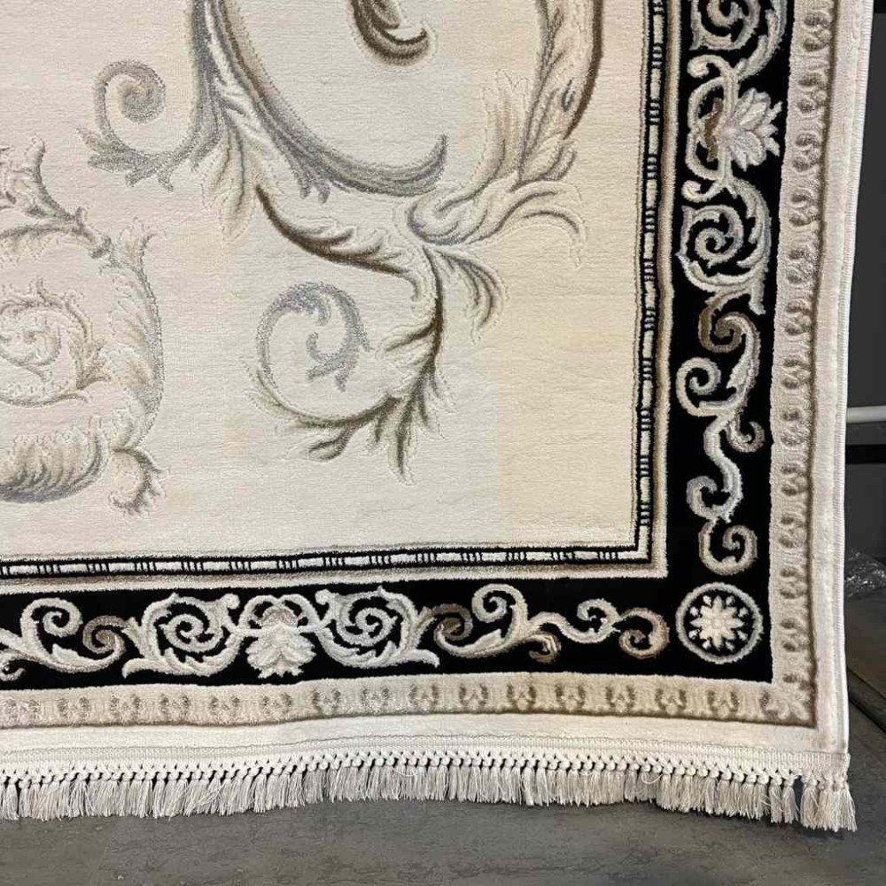 سجاد تركي ديفان 39465A اسود مقاس 150*230 سجاد تركي ديفان 39465A اسود مقاس 150*230