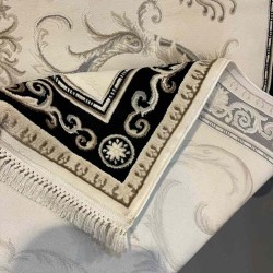 سجاد تركي ديفان 39465A اسود مقاس 100*300