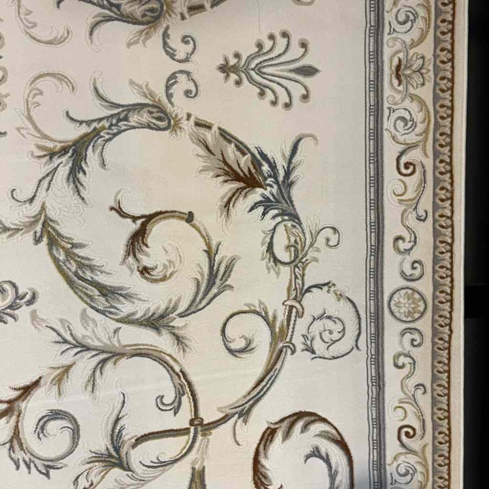 سجاد تركي ديفان 39465A كريم رصاصي مقاس 400*600 سجاد تركي ديفان 39465A كريم رصاصي مقاس 400*600