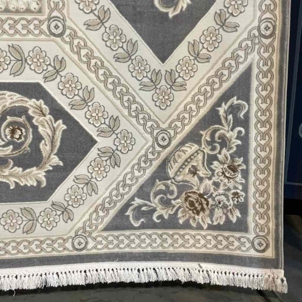 سجاد تركي ديفان 40970A رصاصي مقاس 150*230