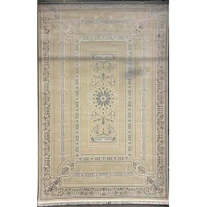 سجاد تركي ديفان 40989A بيج مقاس 400*600