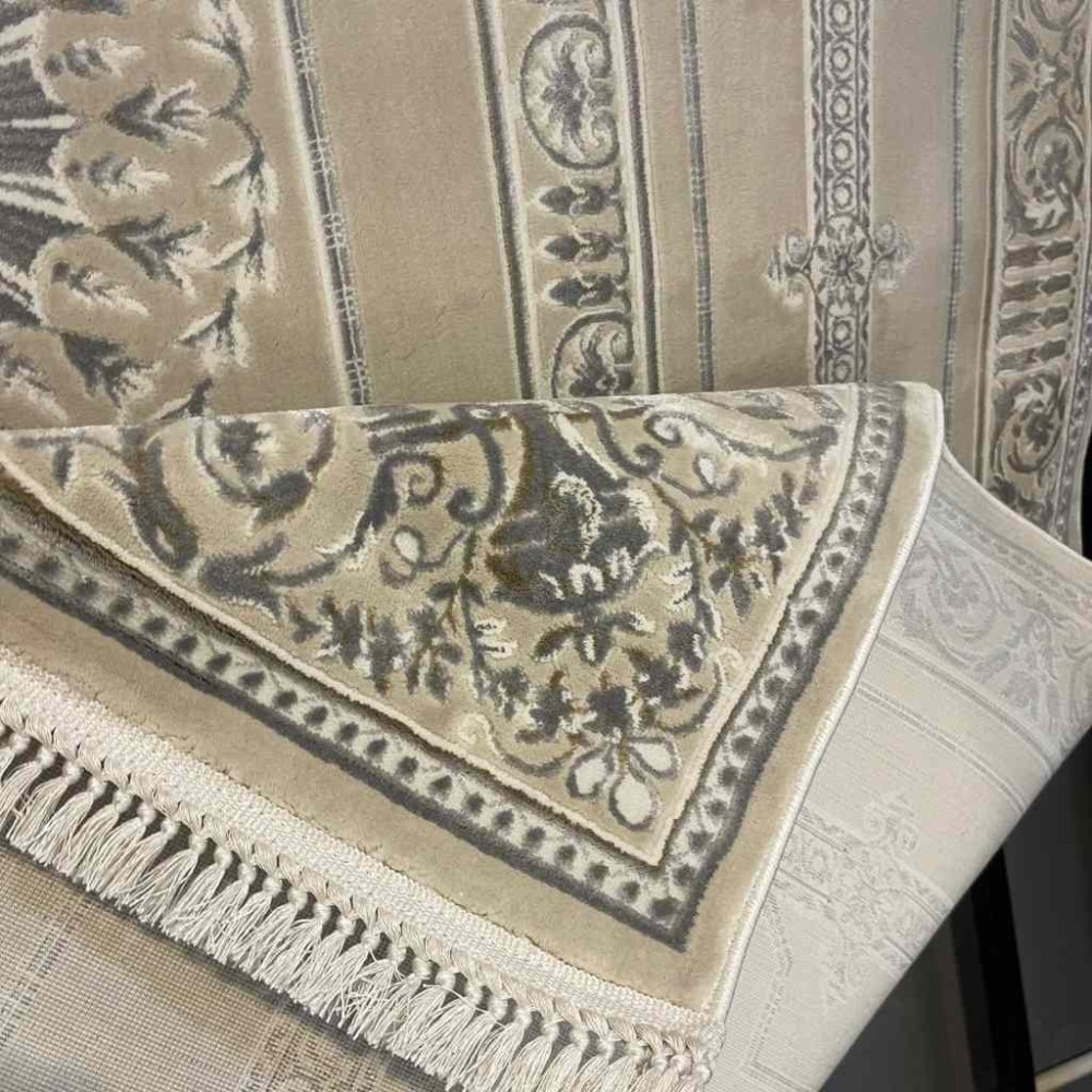 سجاد تركي ديفان 40989A بيج مقاس 300*500