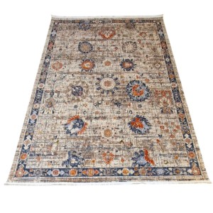 سجاد بوهيمي تركي امبيرا O297G بيج مولتي مقاس 50*80