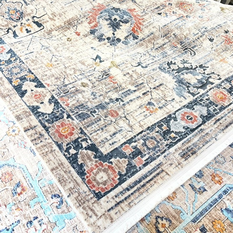 سجاد بوهيمي تركي امبيرا O297G بيج مولتي مقاس 80*150 سجاد بوهيمي تركي امبيرا O297G بيج مولتي مقاس 80*150 - سجاد بوهيمي