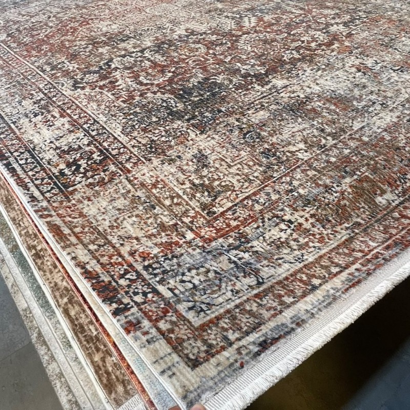 سجاد بوهيمي تركي امبيرا KO59A بيج مولتي مقاس 250*350 سجاد بوهيمي تركي امبيرا KO59A بيج مولتي مقاس 250*350 - سجاد بوهيمي