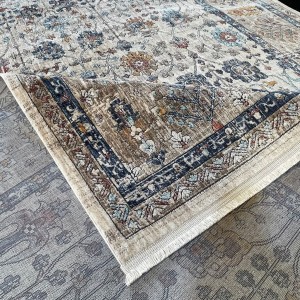 سجاد بوهيمي تركي امبيرا KP75A كريم بيج غامق مقاس 150*220 سجاد بوهيمي تركي امبيرا KP75A كريم بيج غامق مقاس 150*220