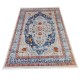سجاد بوهيمي تركي امبيرا KP81B كريم سماوي غامق مقاس 150*220