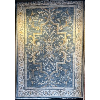 سجاد بوهيمي تركي فالنسيا 41664A سماوي مقاس 50*80