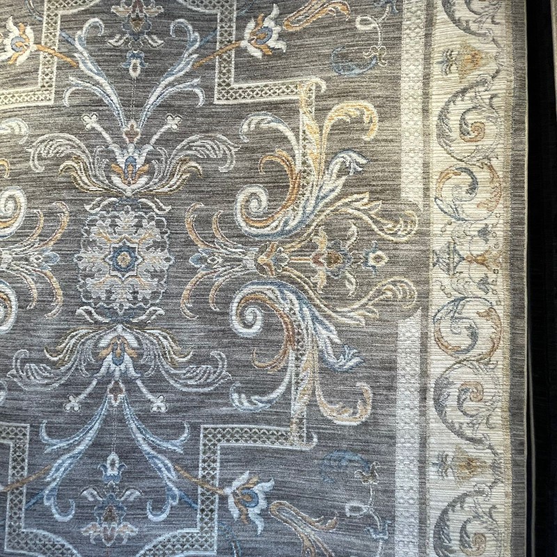 سجاد بوهيمي تركي فالنسيا 41664A رصاصي مقاس 50*80