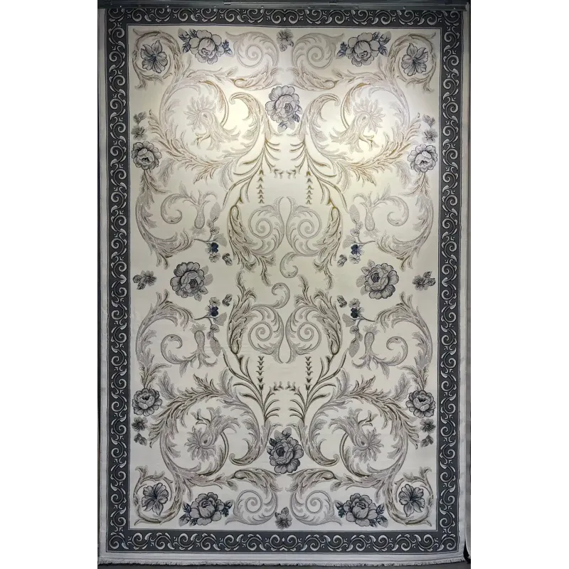 سجاد تركي جود نقش فرنسي 42001A كريم مقاس 100*200