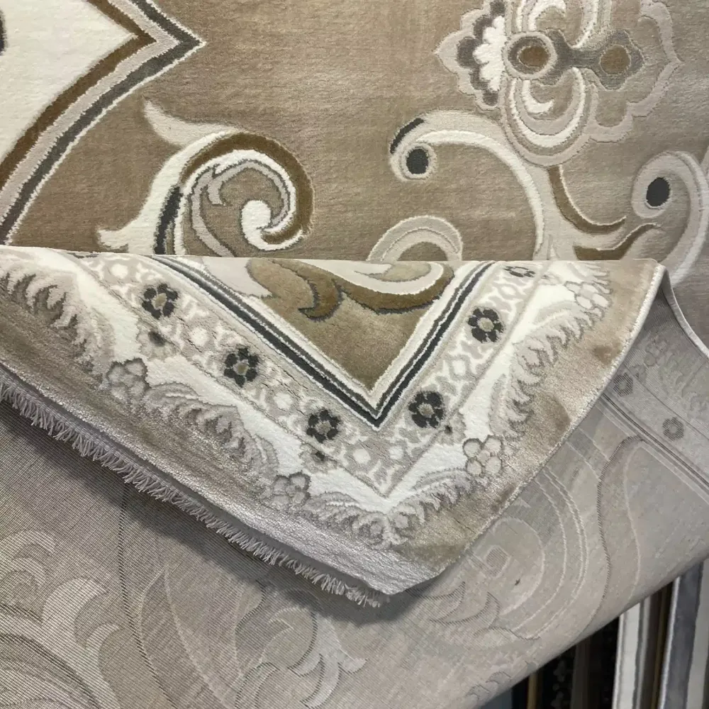 سجاد تركي جود نقش فرنسي 39207A كريم بيج مقاس  400*400