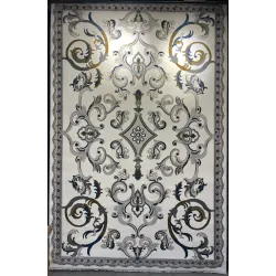 سجاد تركي جود نقش فرنسي 39207A كريم مقاس  400*400