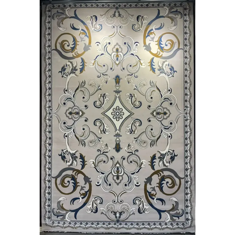 سجاد تركي جود نقش فرنسي 39207A رصاصي فاتح مقاس  400*600