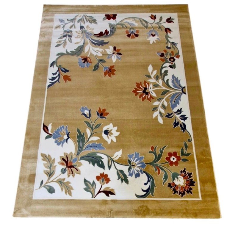 سجاد المصممين مايسترو تركي OL424A بيج غامق مقاس 50*80